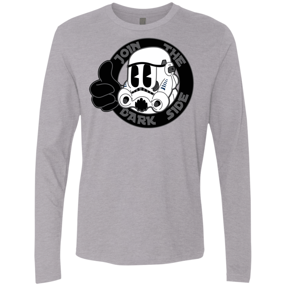 T-Shirts Heather Grey / Small The Best Side Men's Premium Long Sleeve