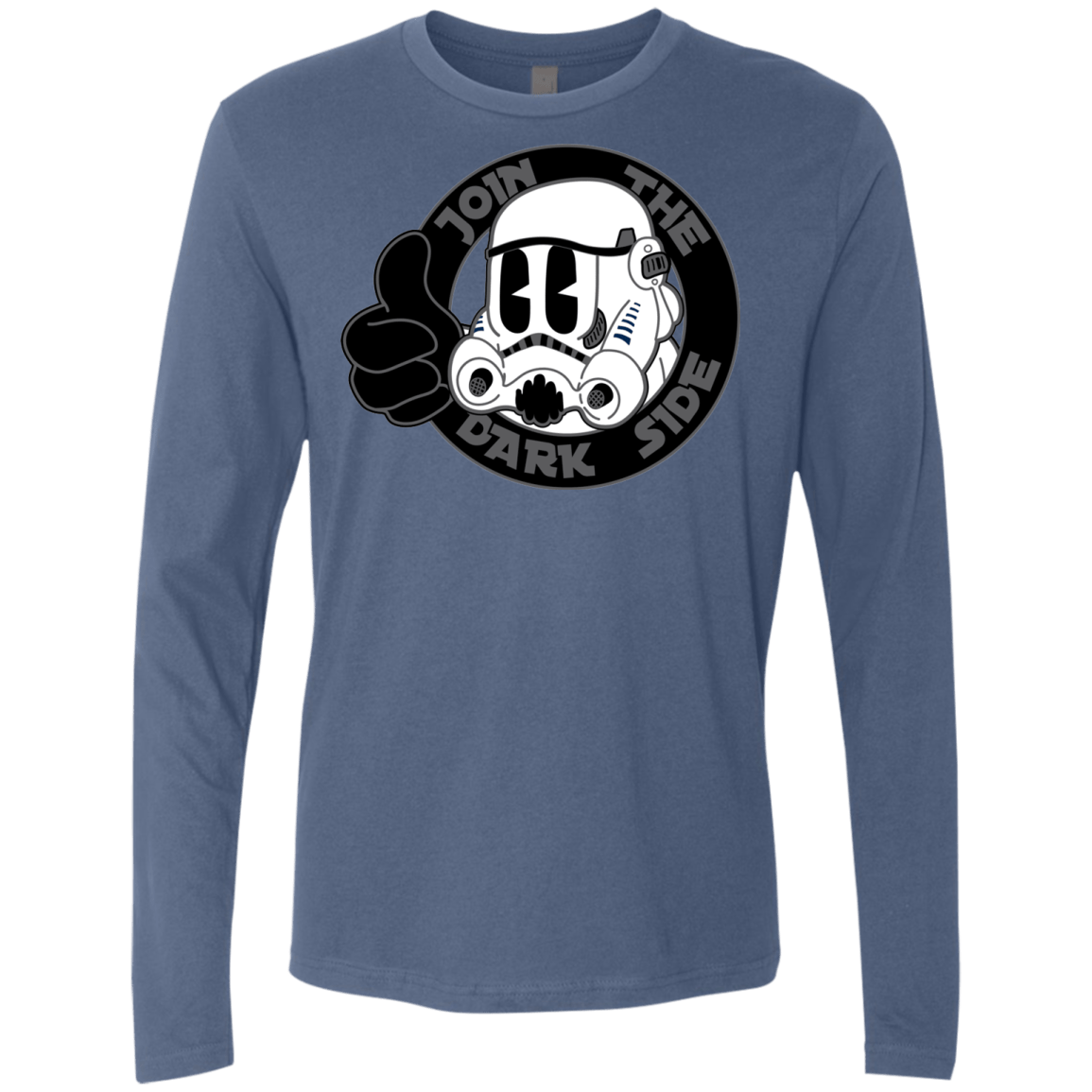 T-Shirts Indigo / Small The Best Side Men's Premium Long Sleeve