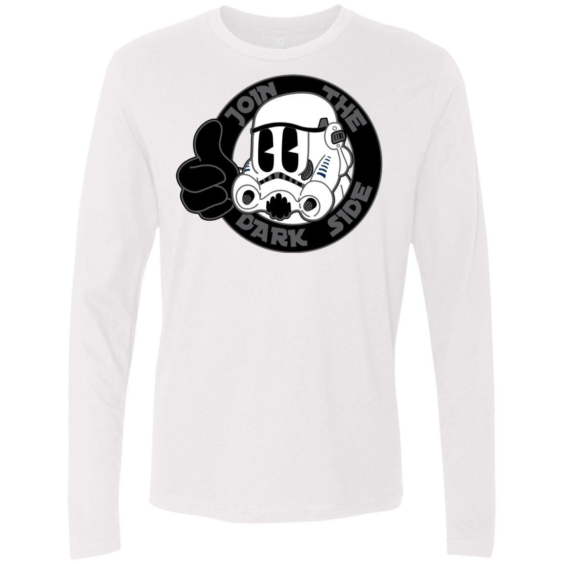 T-Shirts White / Small The Best Side Men's Premium Long Sleeve