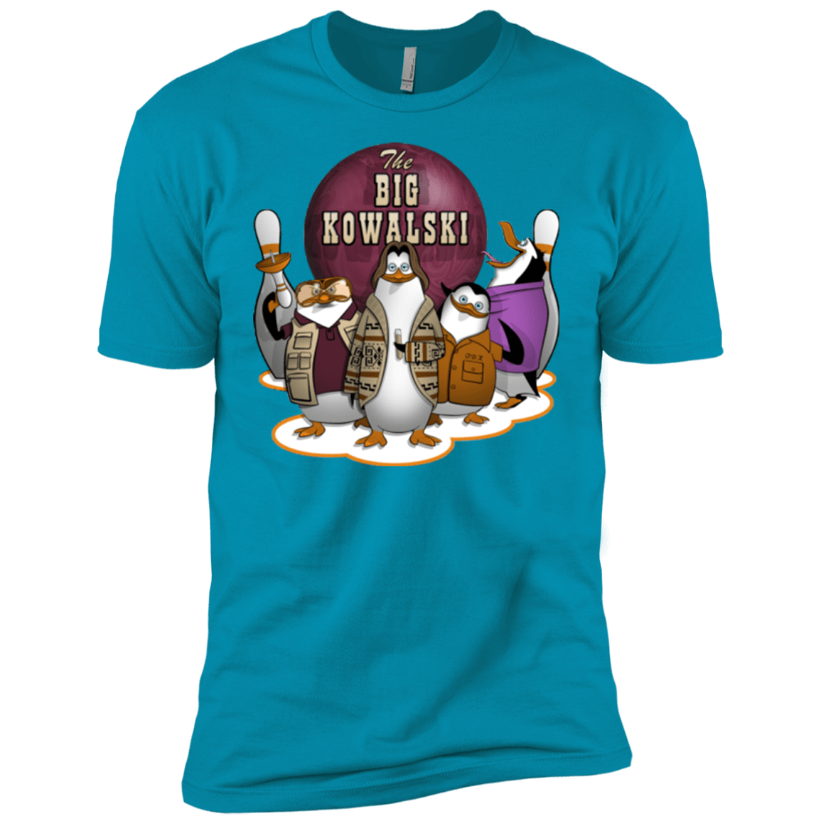 T-Shirts Turquoise / YXS The Big Kowalski Boys Premium T-Shirt