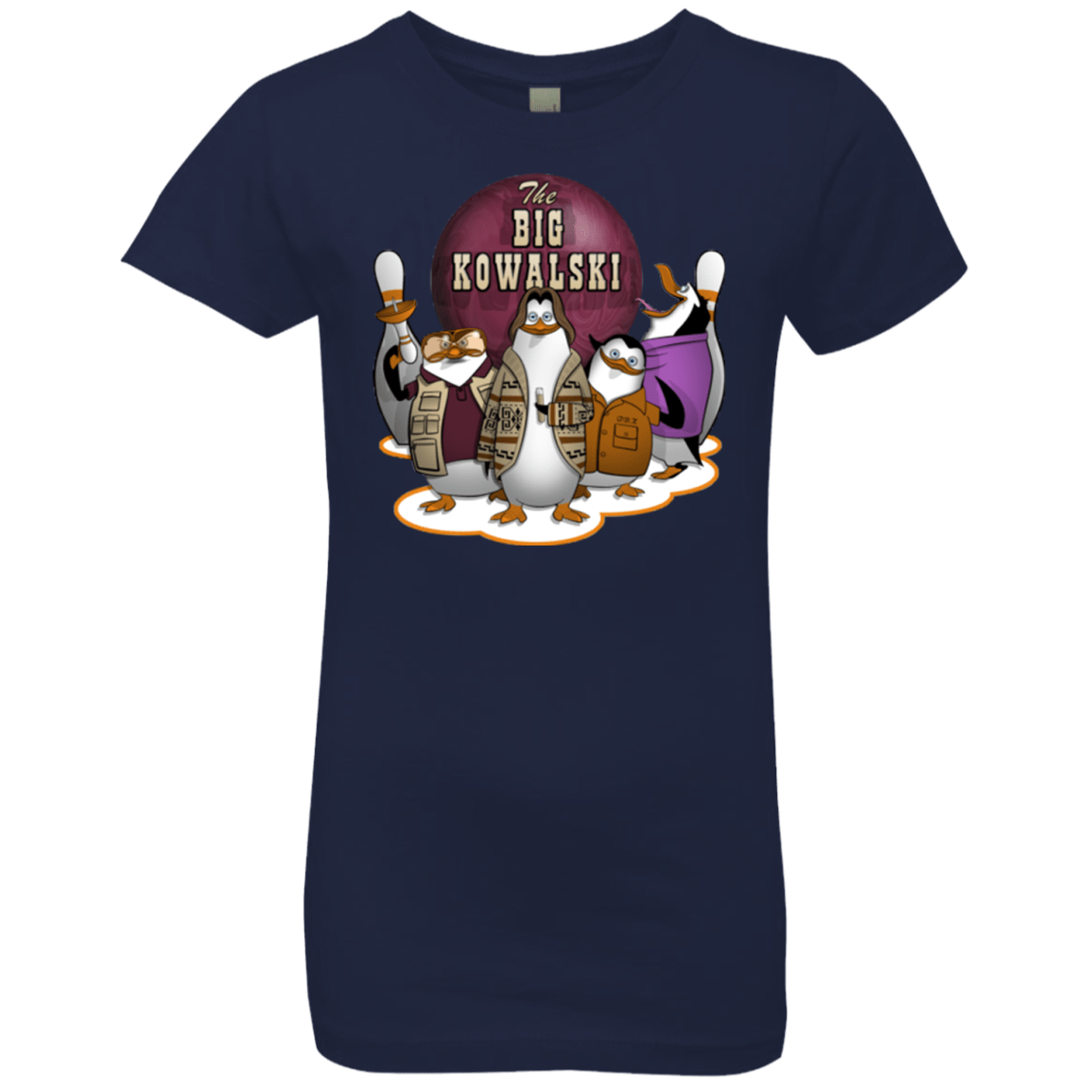 T-Shirts Midnight Navy / YXS The Big Kowalski Girls Premium T-Shirt