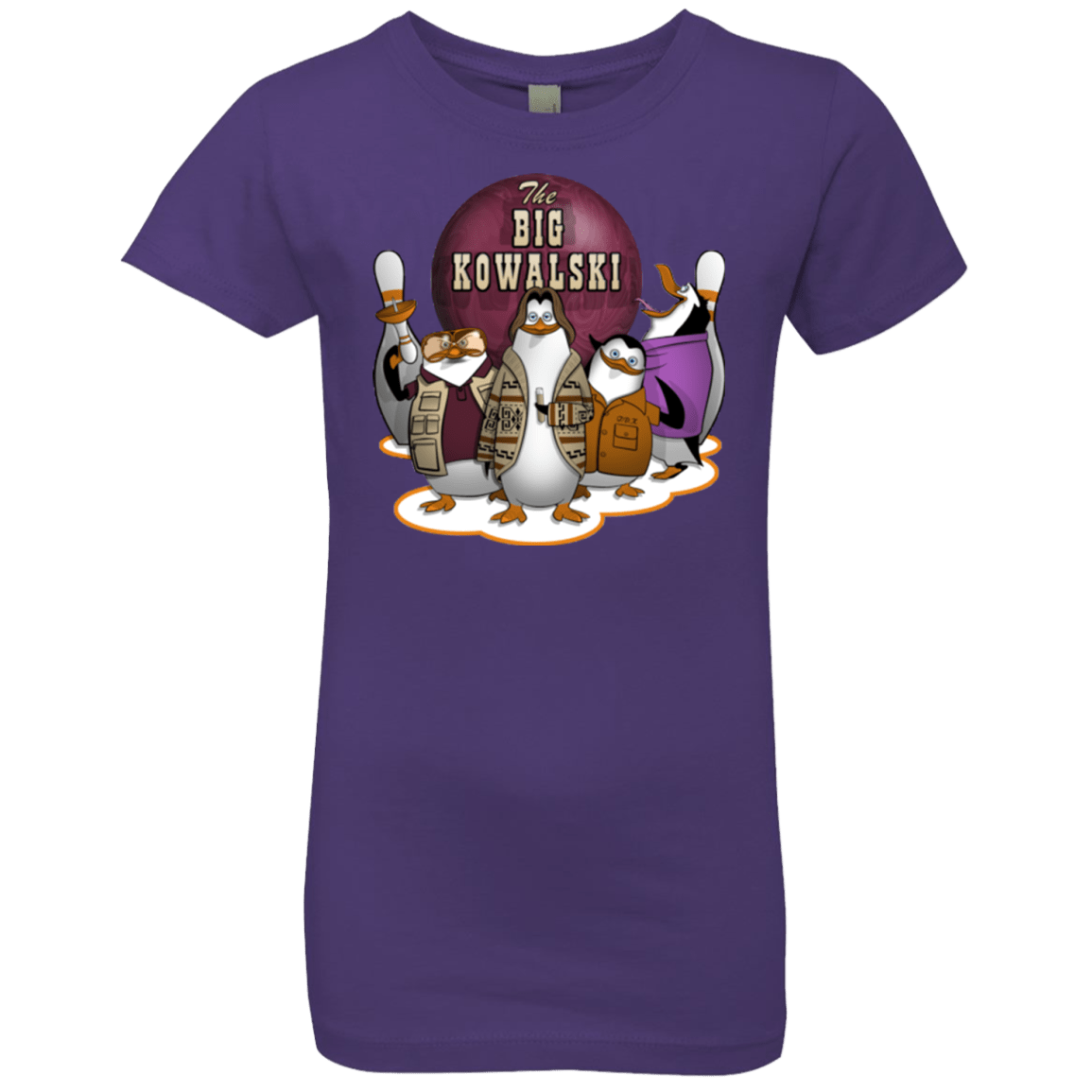 T-Shirts Purple Rush / YXS The Big Kowalski Girls Premium T-Shirt