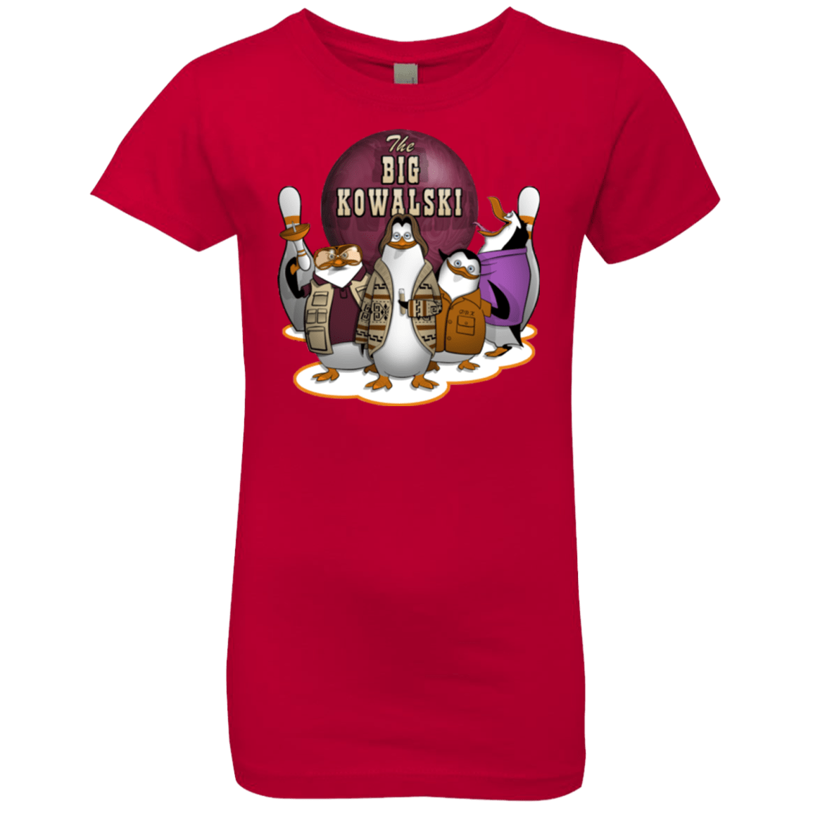T-Shirts Red / YXS The Big Kowalski Girls Premium T-Shirt