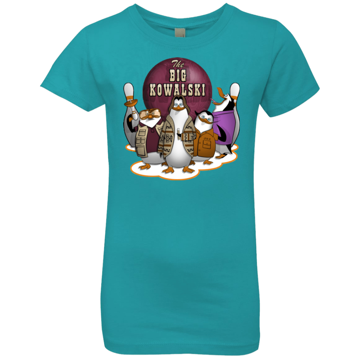 T-Shirts Tahiti Blue / YXS The Big Kowalski Girls Premium T-Shirt