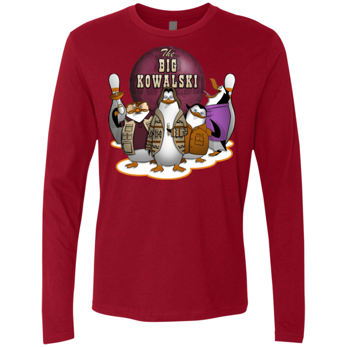 T-Shirts Cardinal / Small The Big Kowalski Men's Premium Long Sleeve