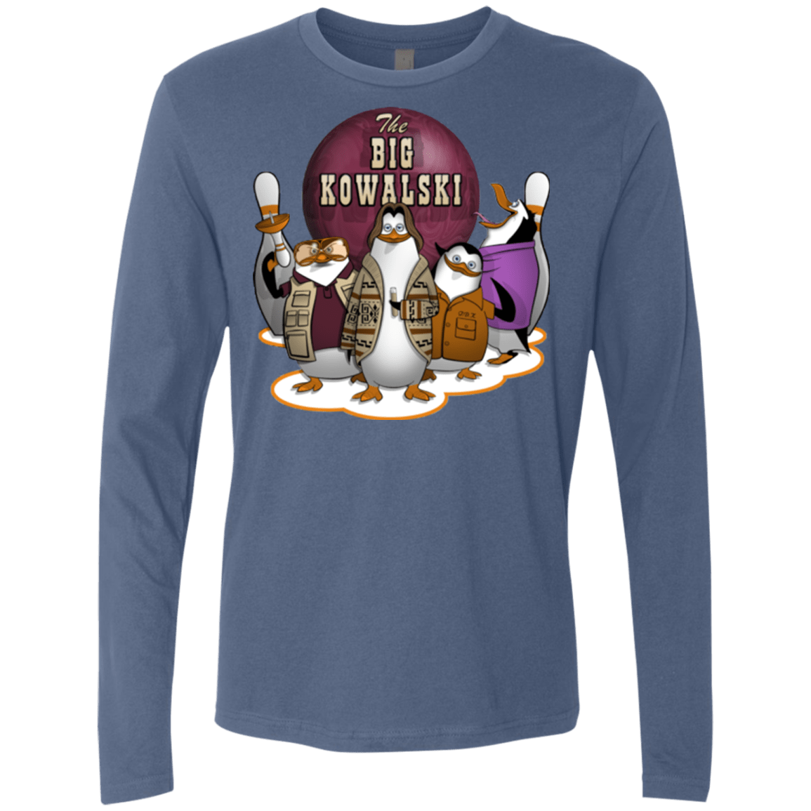 T-Shirts Indigo / Small The Big Kowalski Men's Premium Long Sleeve