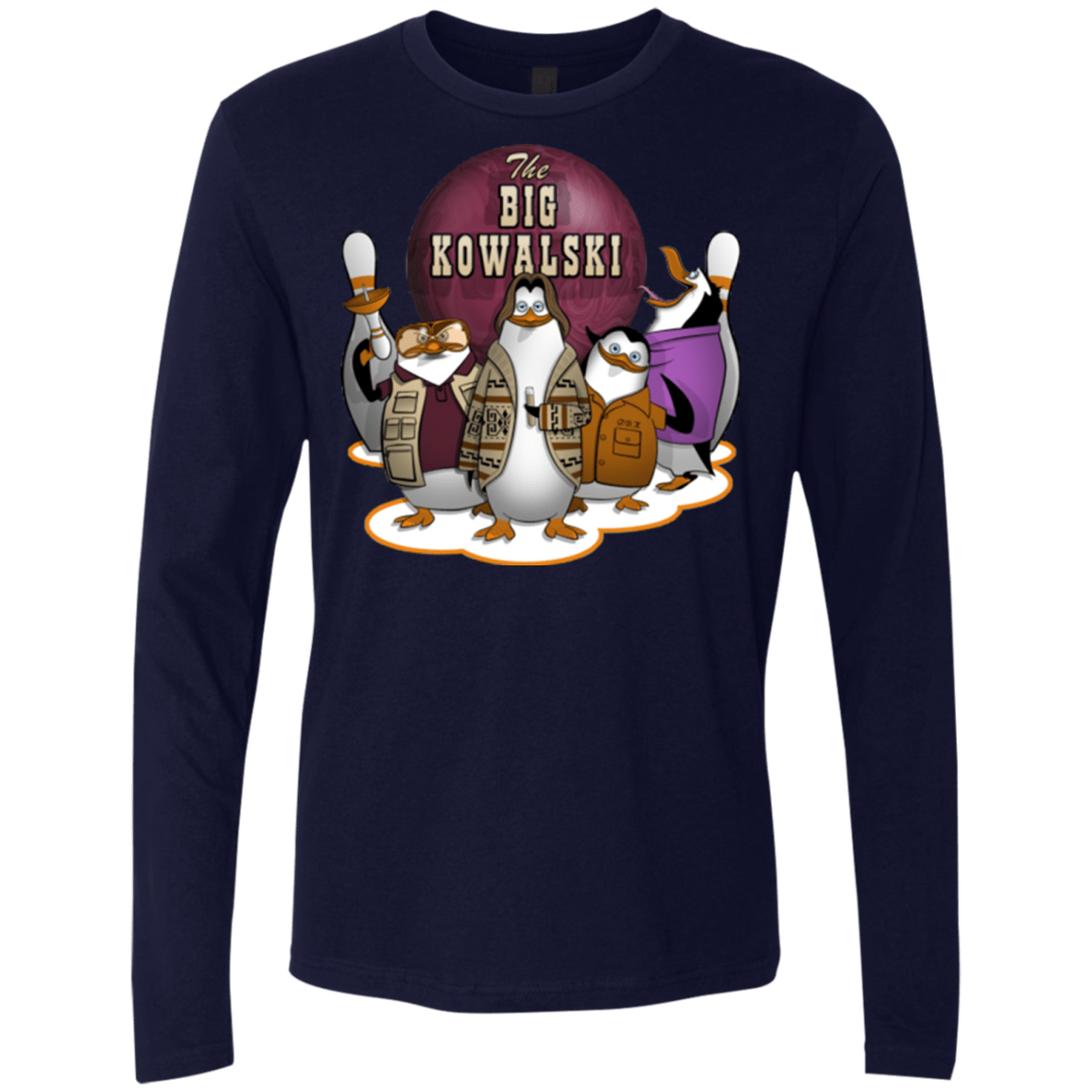 T-Shirts Midnight Navy / Small The Big Kowalski Men's Premium Long Sleeve