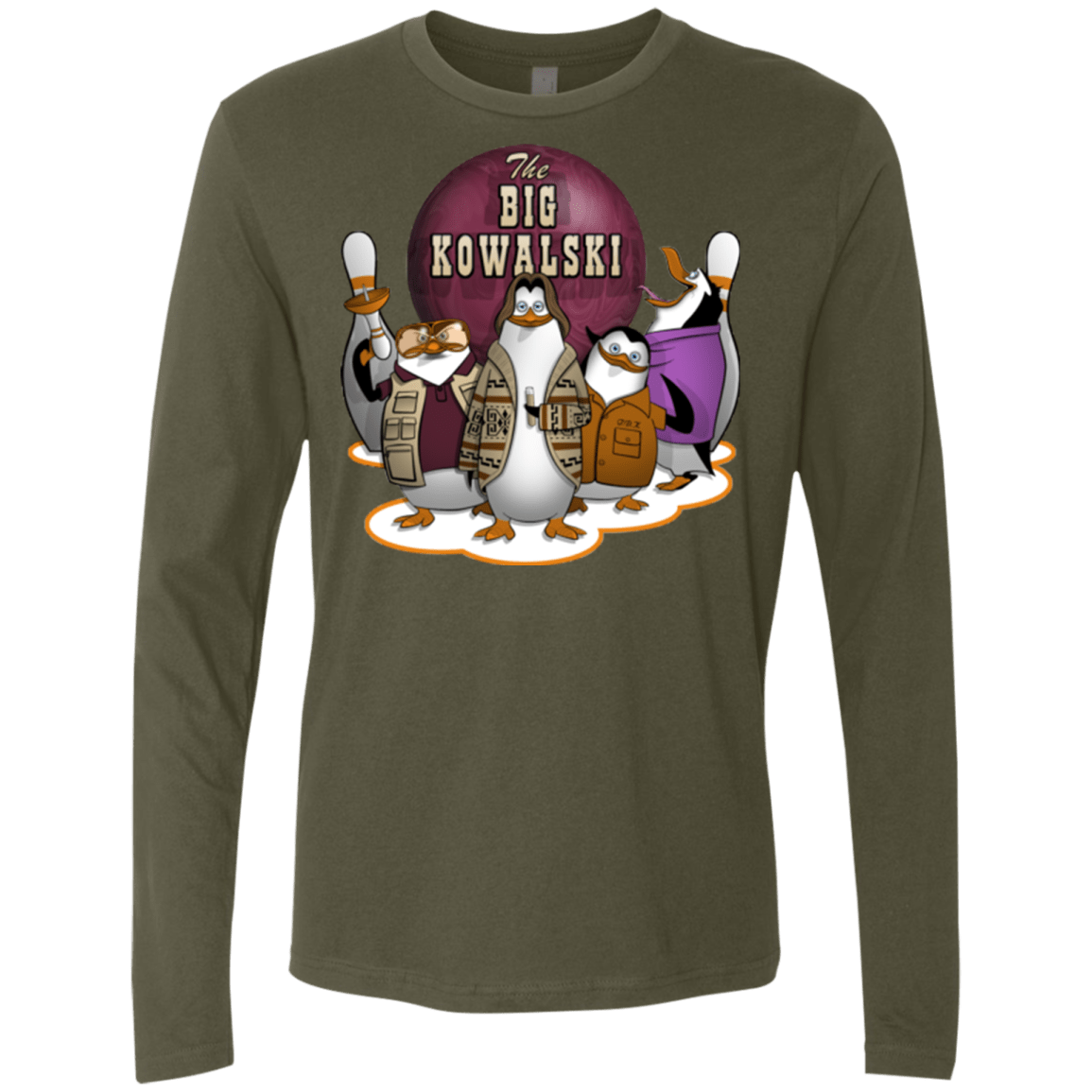 T-Shirts Military Green / Small The Big Kowalski Men's Premium Long Sleeve