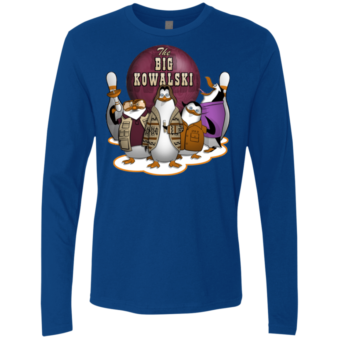T-Shirts Royal / Small The Big Kowalski Men's Premium Long Sleeve