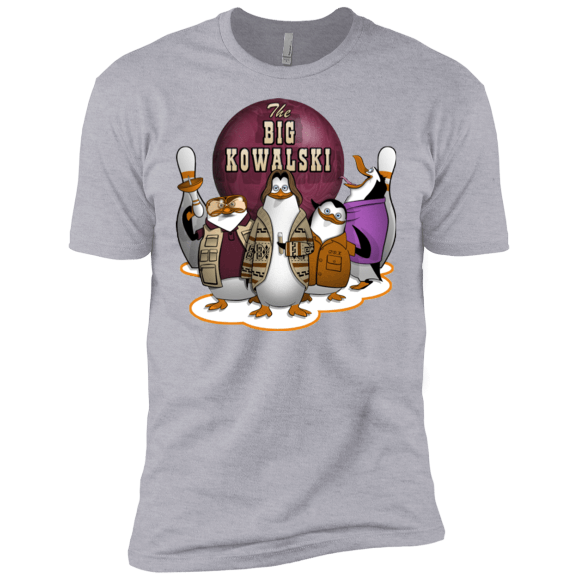 T-Shirts Heather Grey / X-Small The Big Kowalski Men's Premium T-Shirt