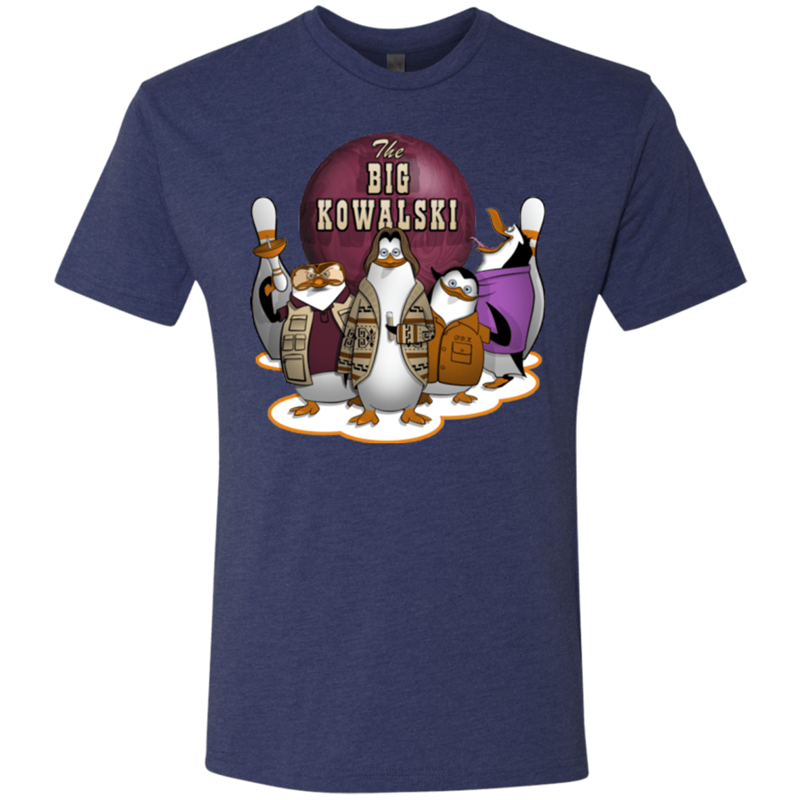 T-Shirts Vintage Navy / Small The Big Kowalski Men's Triblend T-Shirt