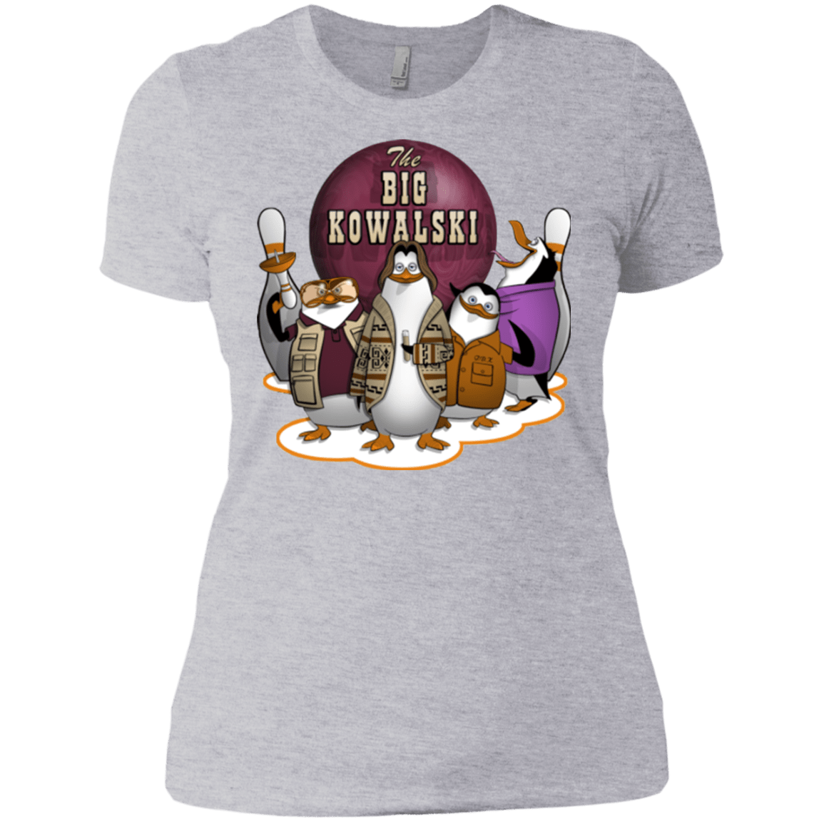T-Shirts Heather Grey / X-Small The Big Kowalski Women's Premium T-Shirt