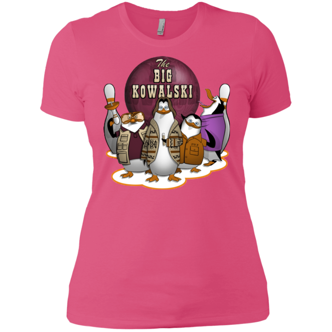 T-Shirts Hot Pink / X-Small The Big Kowalski Women's Premium T-Shirt