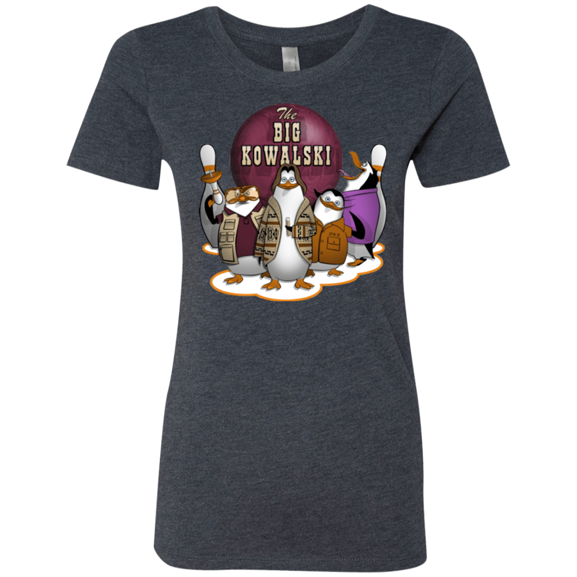 T-Shirts Vintage Navy / Small The Big Kowalski Women's Triblend T-Shirt