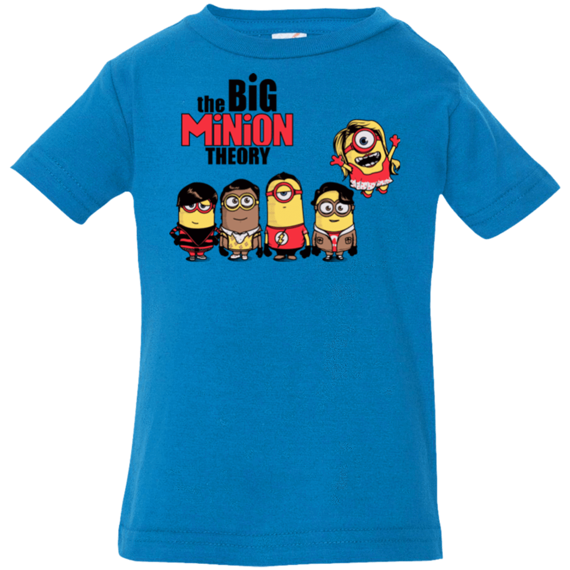 T-Shirts Cobalt / 6 Months THE BIG MINION THEORY Infant Premium T-Shirt