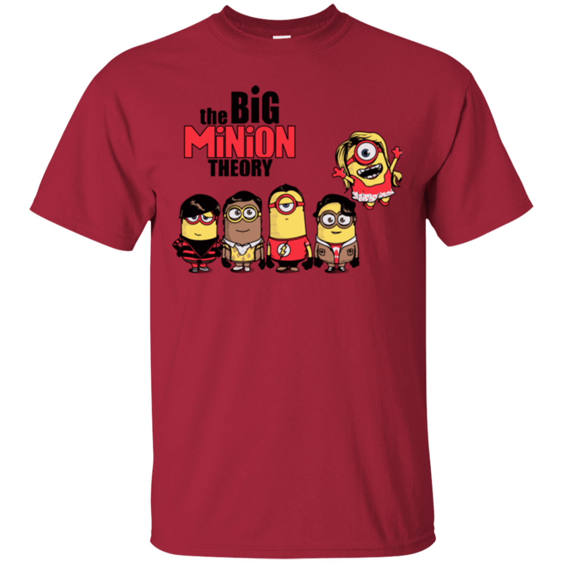 T-Shirts Cardinal / Small THE BIG MINION THEORY T-Shirt