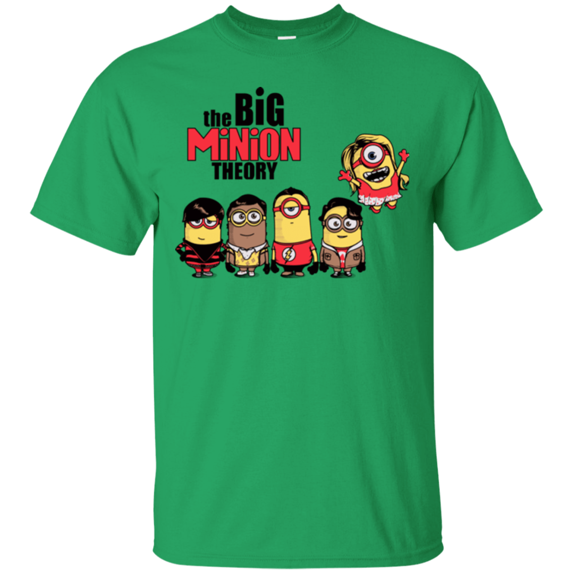 T-Shirts Irish Green / Small THE BIG MINION THEORY T-Shirt