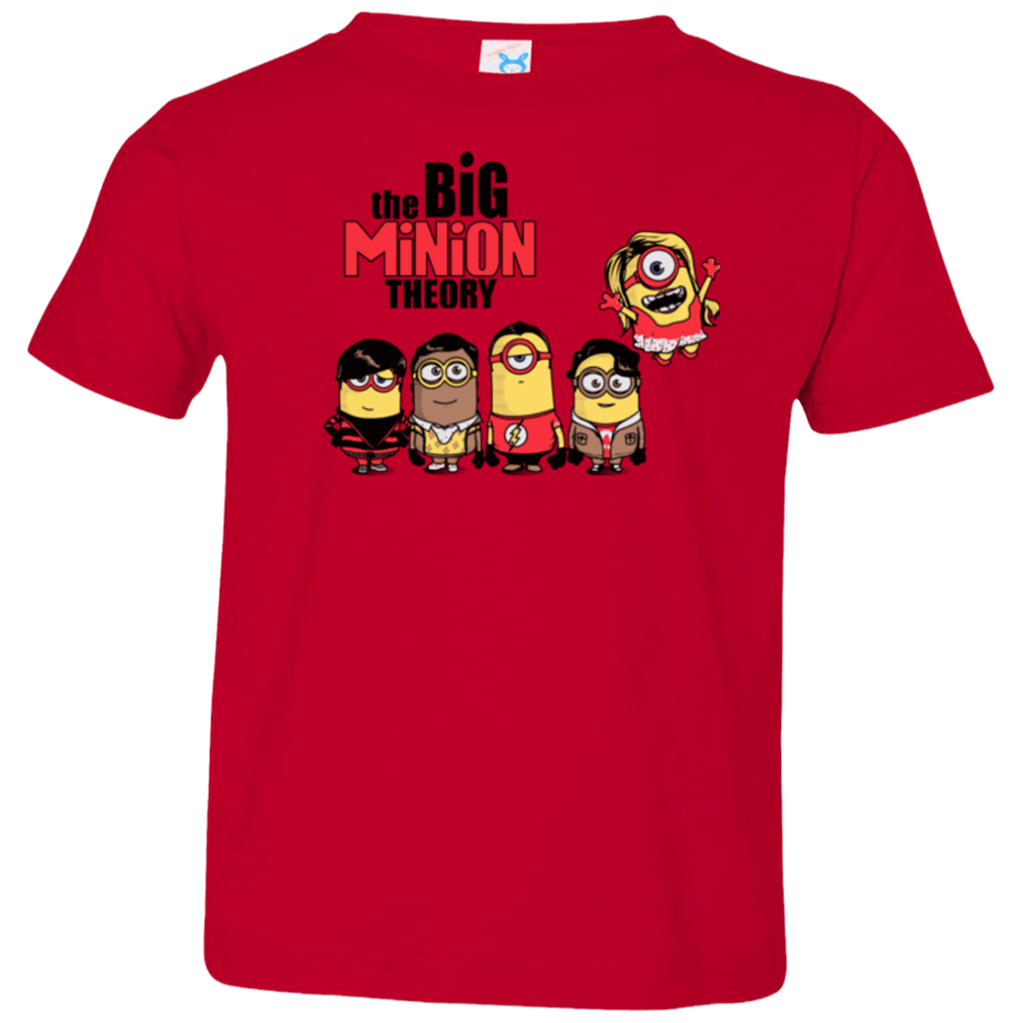 T-Shirts Red / 2T THE BIG MINION THEORY Toddler Premium T-Shirt