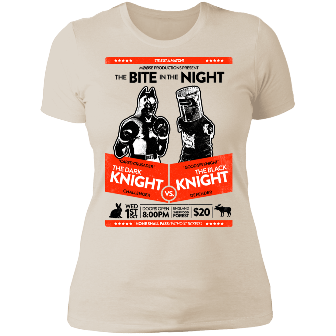T-Shirts Ivory/ / S The Bite In The Night Women's Premium T-Shirt