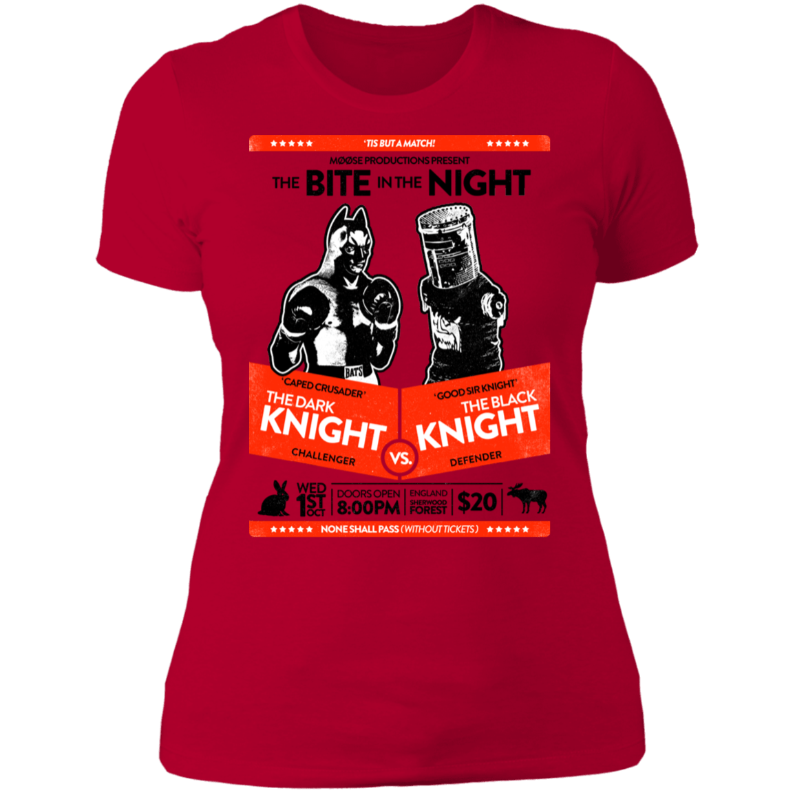 T-Shirts Red / S The Bite In The Night Women's Premium T-Shirt