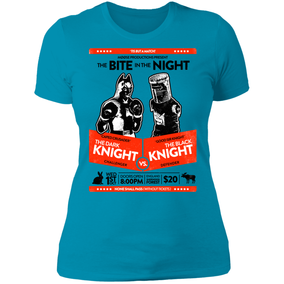 T-Shirts Turquoise / S The Bite In The Night Women's Premium T-Shirt
