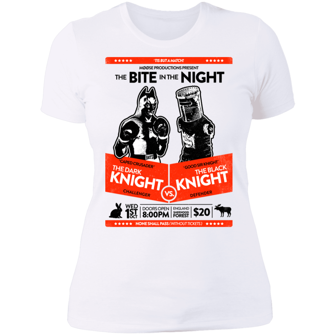 T-Shirts White / S The Bite In The Night Women's Premium T-Shirt