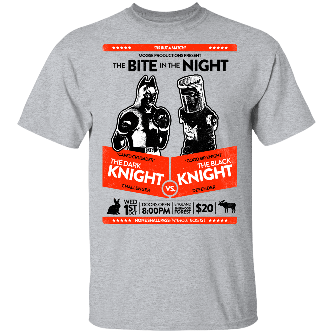 T-Shirts Sport Grey / YXS The Bite In The Night Youth T-Shirt
