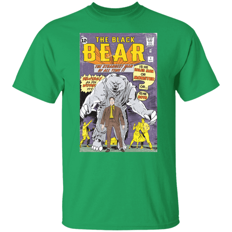 T-Shirts Irish Green / S The Black Bear T-Shirt