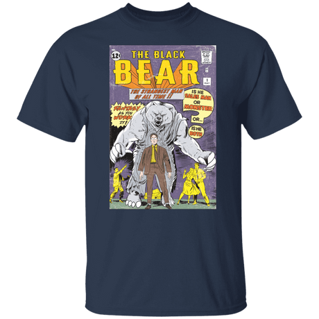 T-Shirts Navy / S The Black Bear T-Shirt