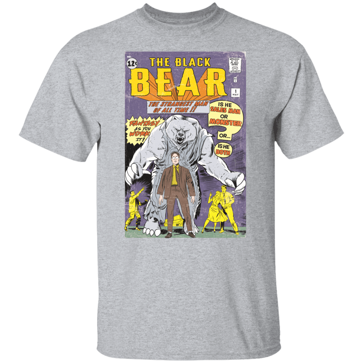 T-Shirts Sport Grey / S The Black Bear T-Shirt