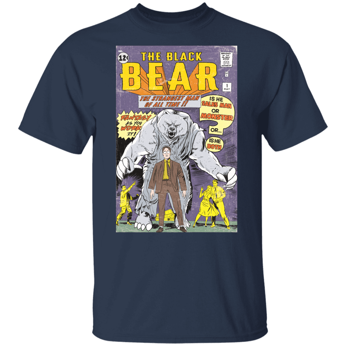 T-Shirts Navy / YXS The Black Bear Youth T-Shirt