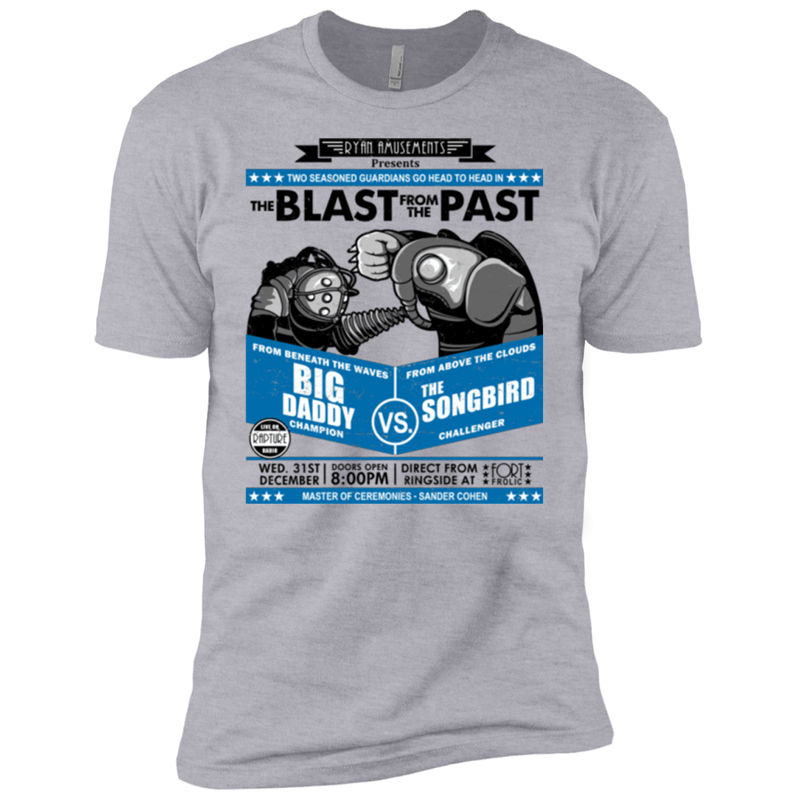 T-Shirts Heather Grey / YXS THE BLAST FROM THE PAST Boys Premium T-Shirt