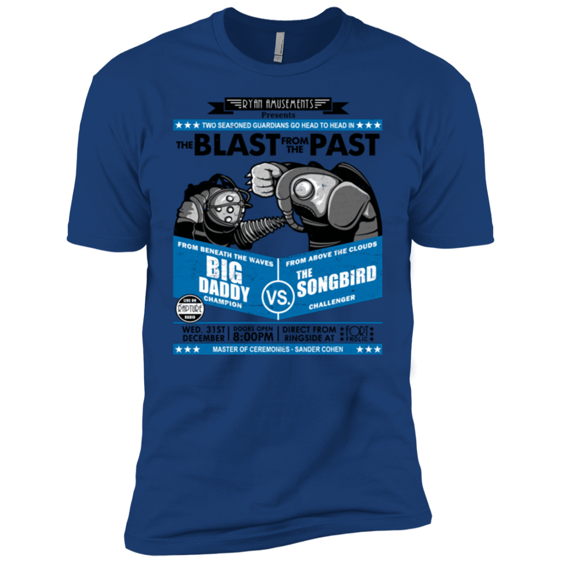 T-Shirts Royal / YXS THE BLAST FROM THE PAST Boys Premium T-Shirt