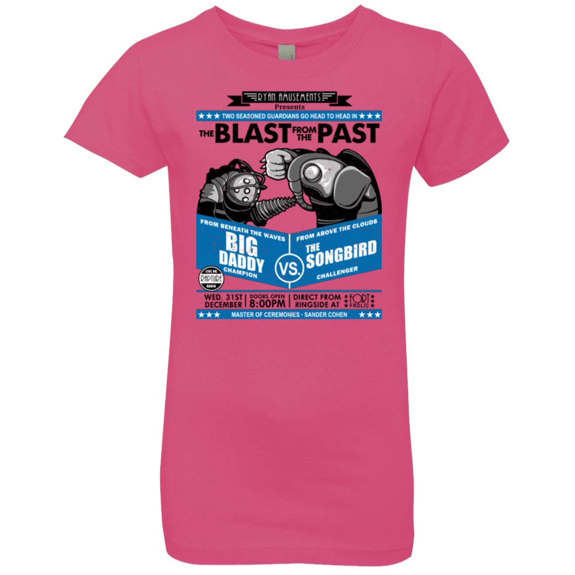 T-Shirts Hot Pink / YXS THE BLAST FROM THE PAST Girls Premium T-Shirt