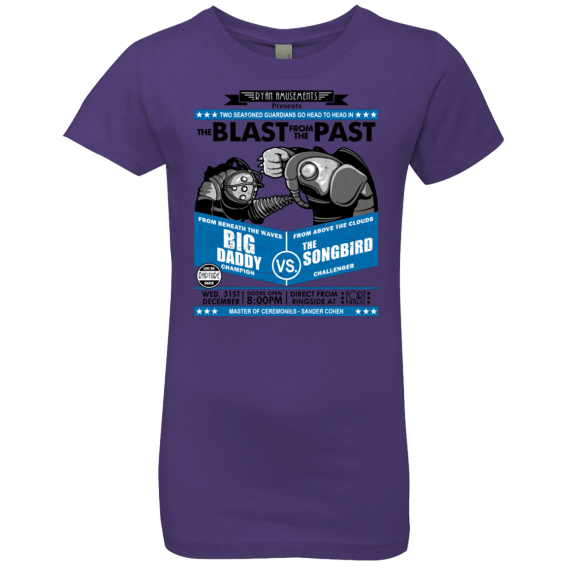 T-Shirts Purple Rush / YXS THE BLAST FROM THE PAST Girls Premium T-Shirt