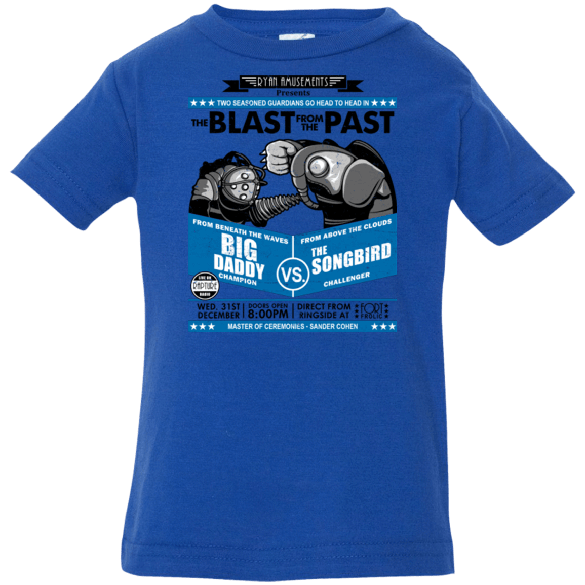 T-Shirts Royal / 6 Months THE BLAST FROM THE PAST Infant Premium T-Shirt