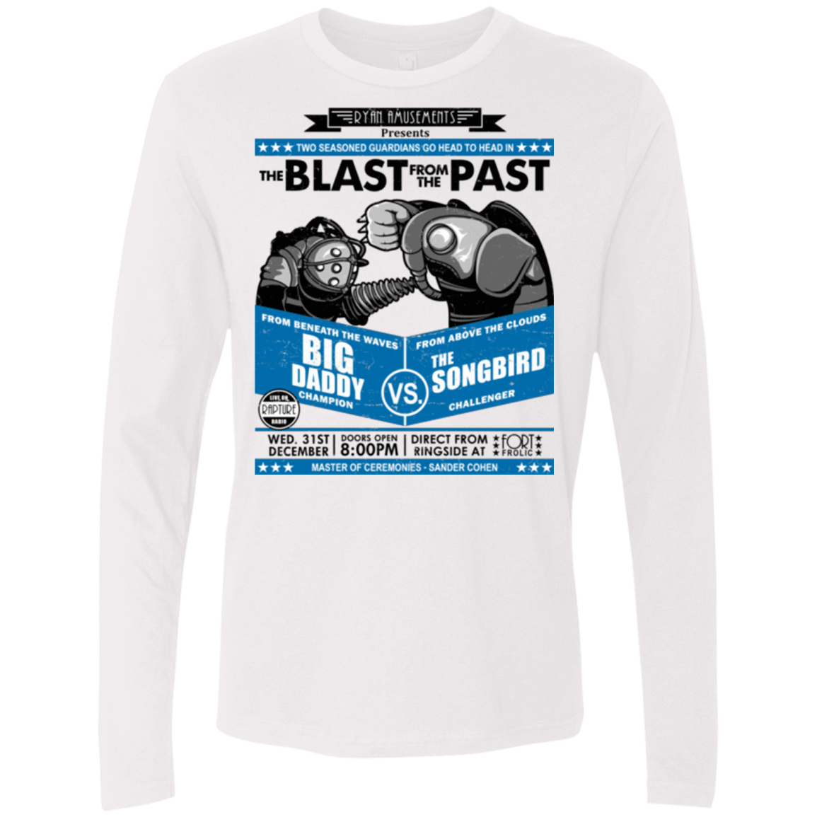 T-Shirts White / Small THE BLAST FROM THE PAST Men's Premium Long Sleeve