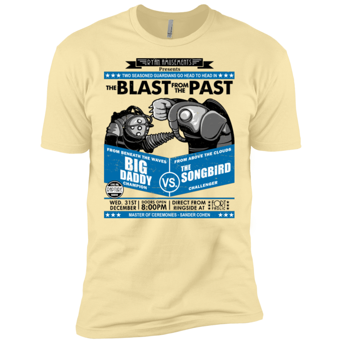 T-Shirts Banana Cream / X-Small THE BLAST FROM THE PAST Men's Premium T-Shirt