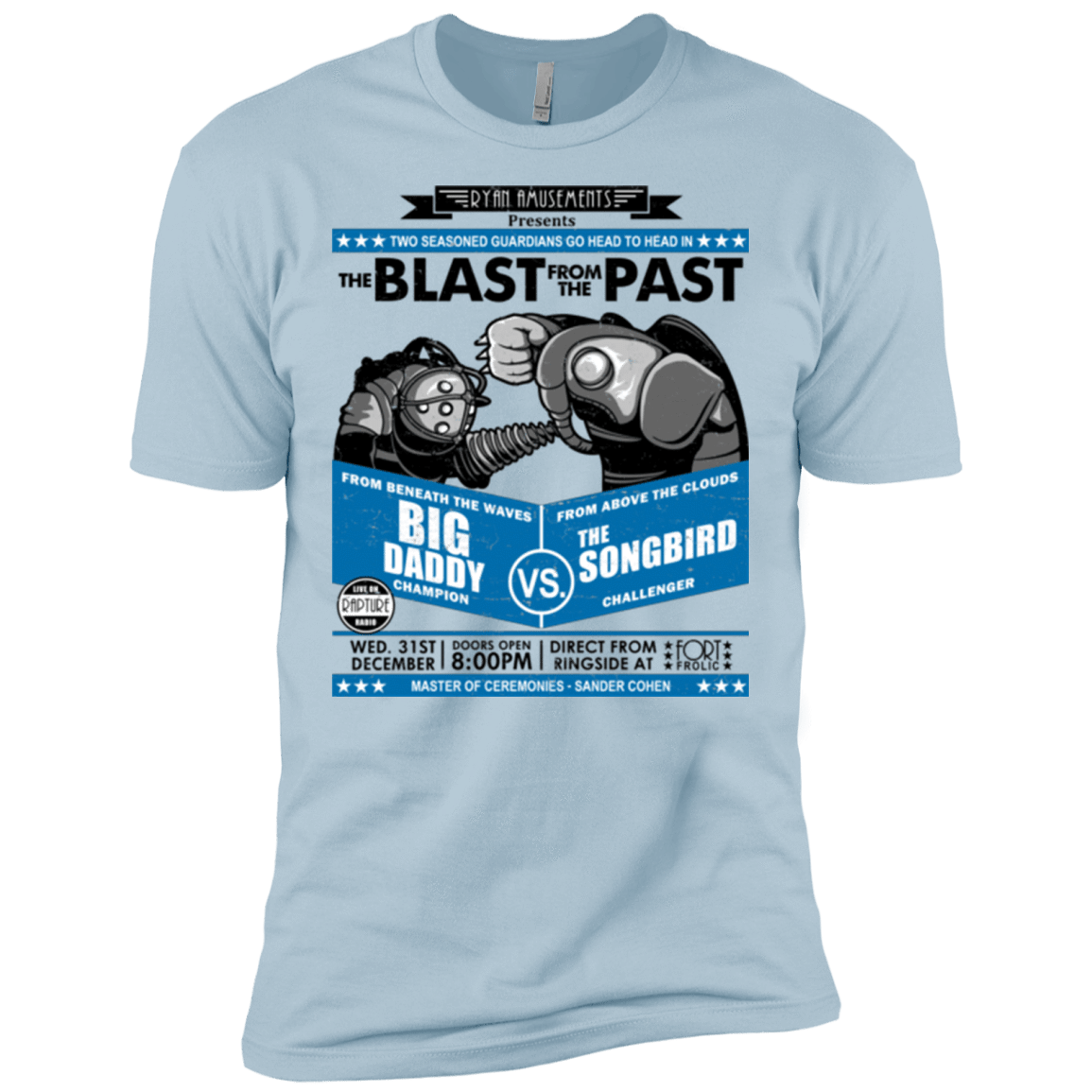 T-Shirts Light Blue / X-Small THE BLAST FROM THE PAST Men's Premium T-Shirt