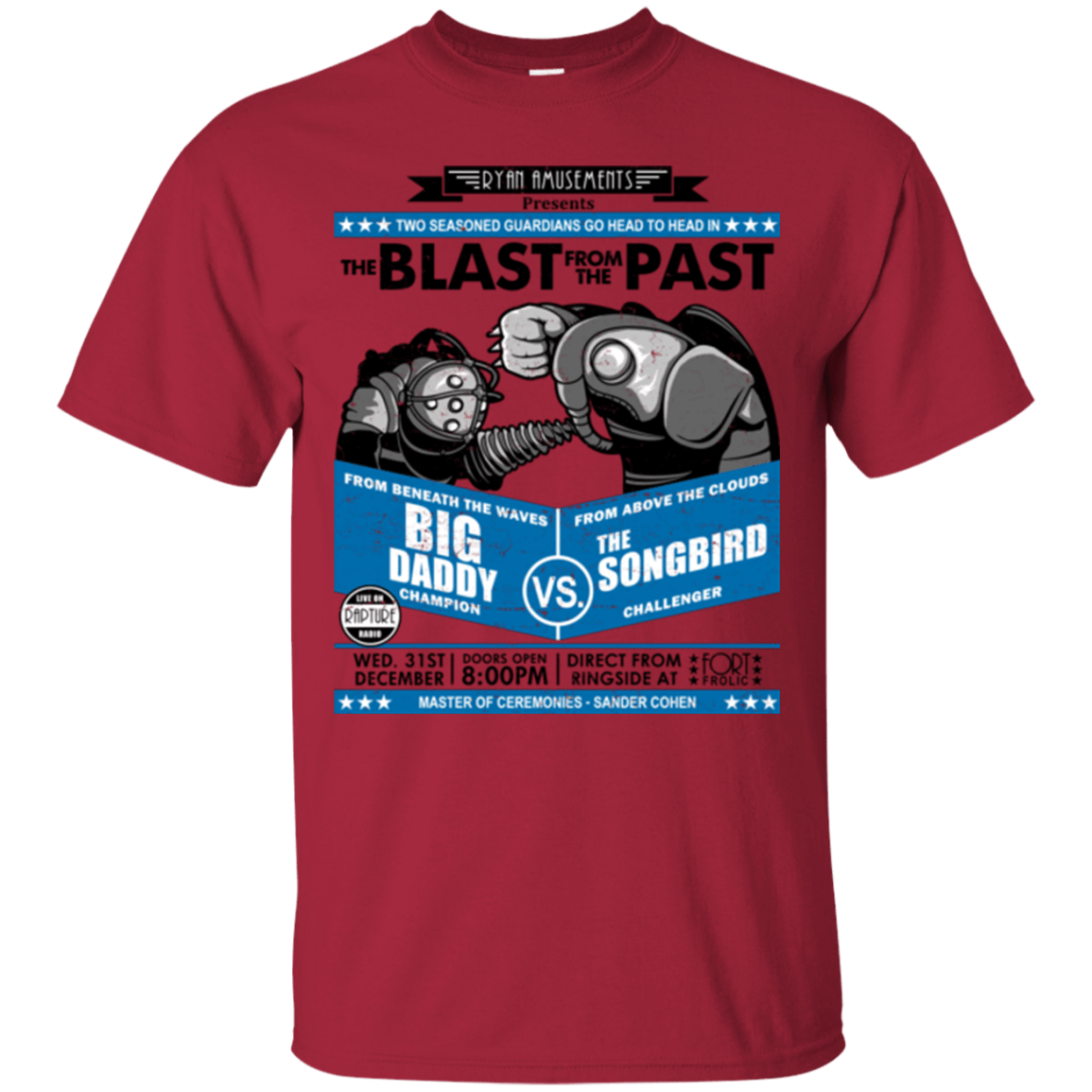 T-Shirts Cardinal / Small THE BLAST FROM THE PAST T-Shirt