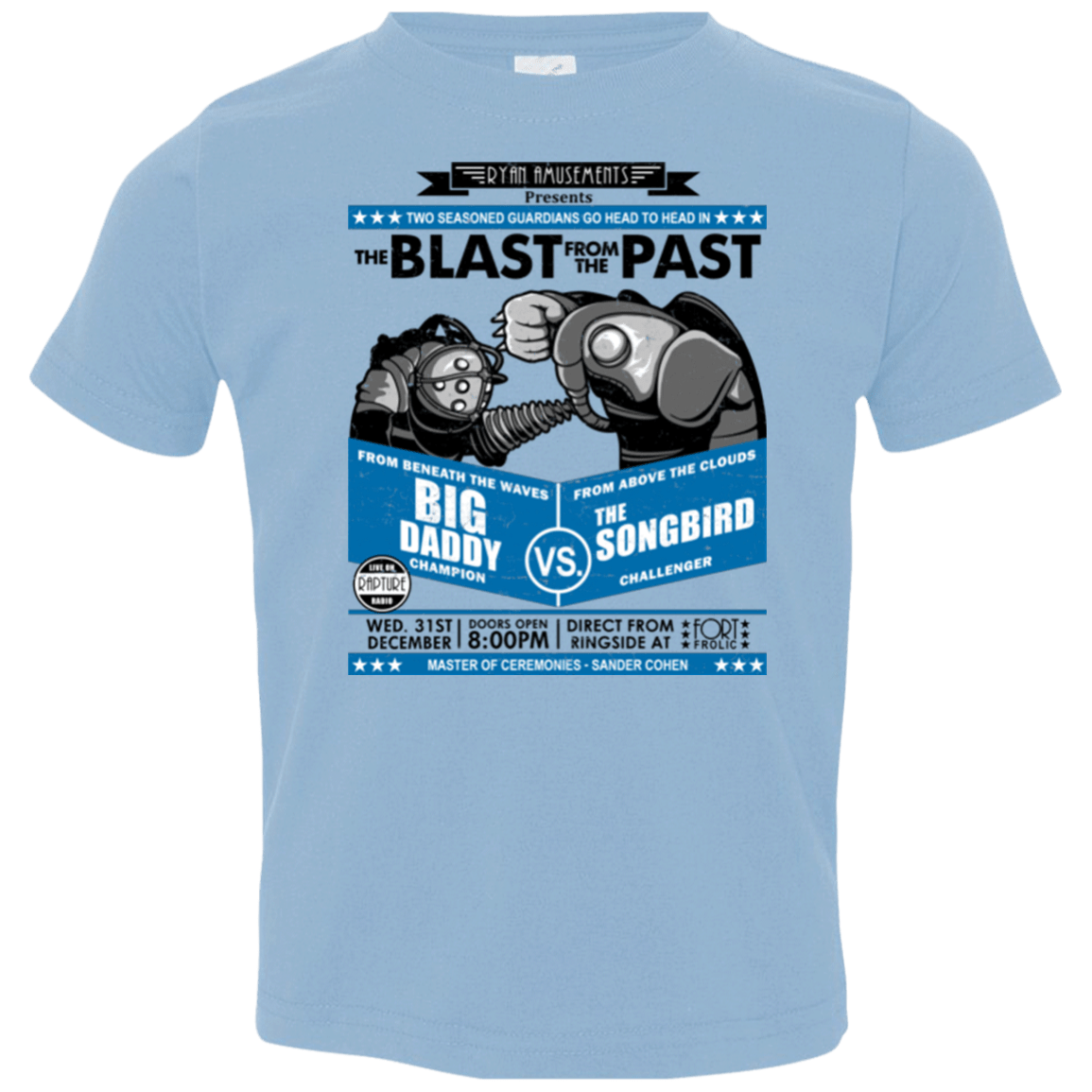 T-Shirts Light Blue / 2T THE BLAST FROM THE PAST Toddler Premium T-Shirt