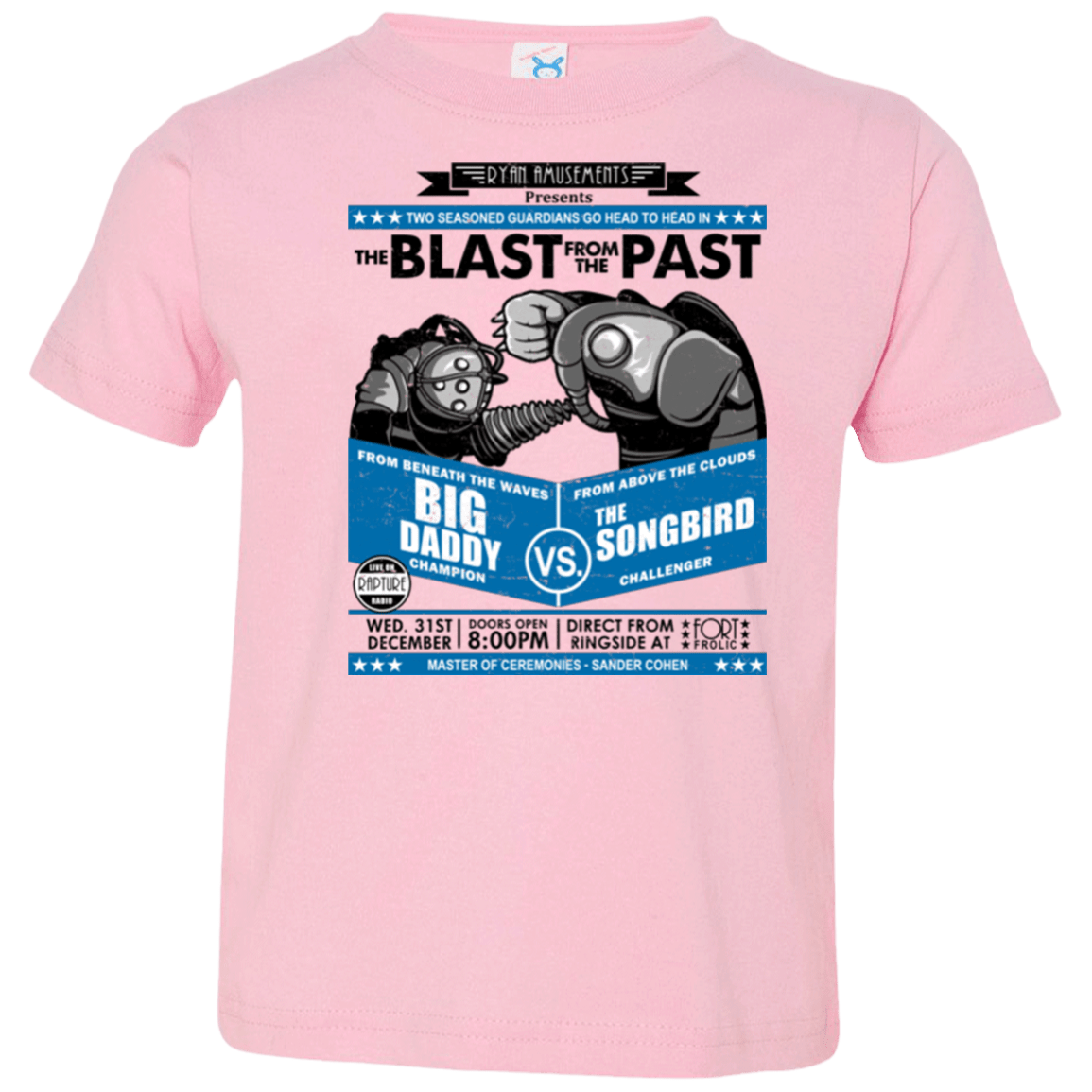 T-Shirts Pink / 2T THE BLAST FROM THE PAST Toddler Premium T-Shirt