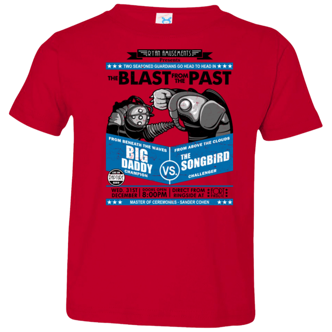 T-Shirts Red / 2T THE BLAST FROM THE PAST Toddler Premium T-Shirt