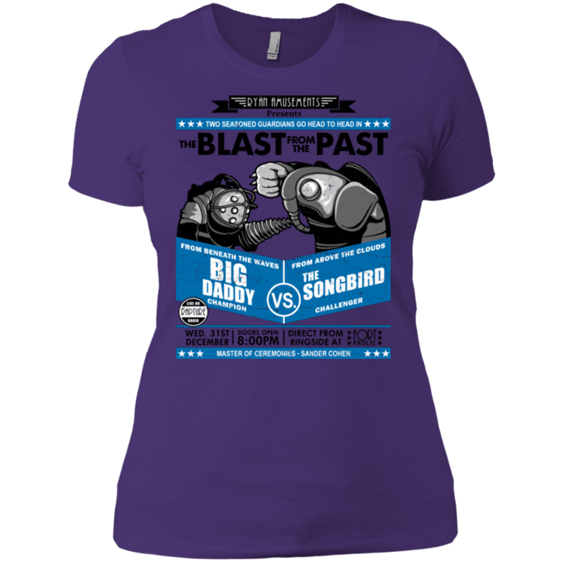 T-Shirts Purple / X-Small THE BLAST FROM THE PAST Women's Premium T-Shirt