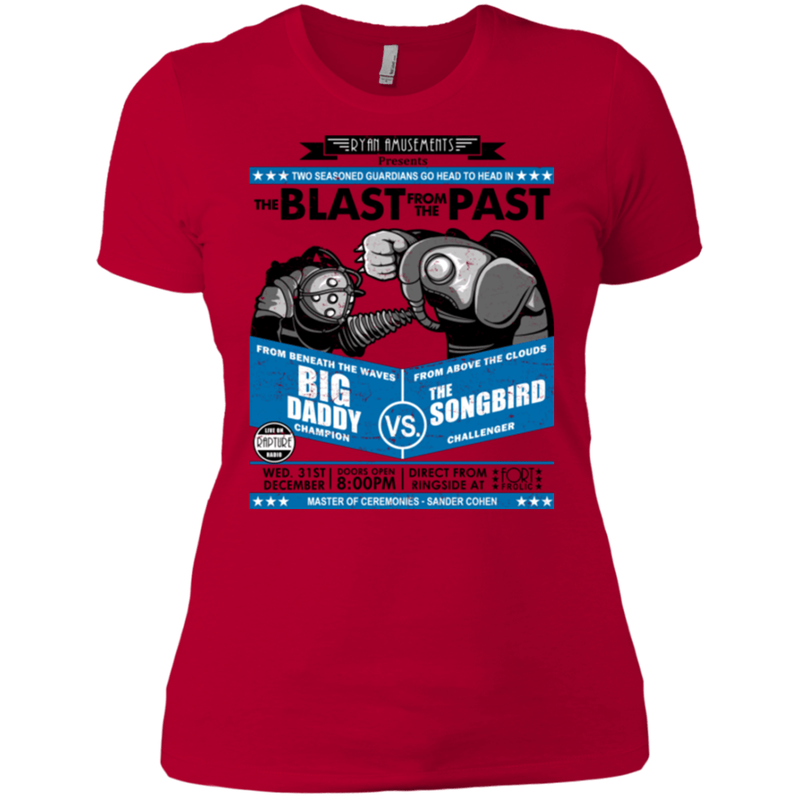 T-Shirts Red / X-Small THE BLAST FROM THE PAST Women's Premium T-Shirt