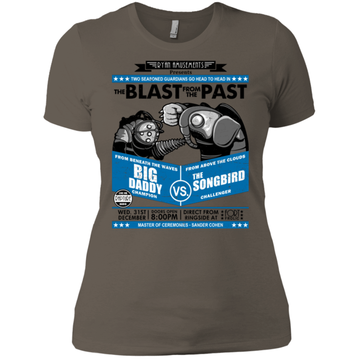 T-Shirts Warm Grey / X-Small THE BLAST FROM THE PAST Women's Premium T-Shirt