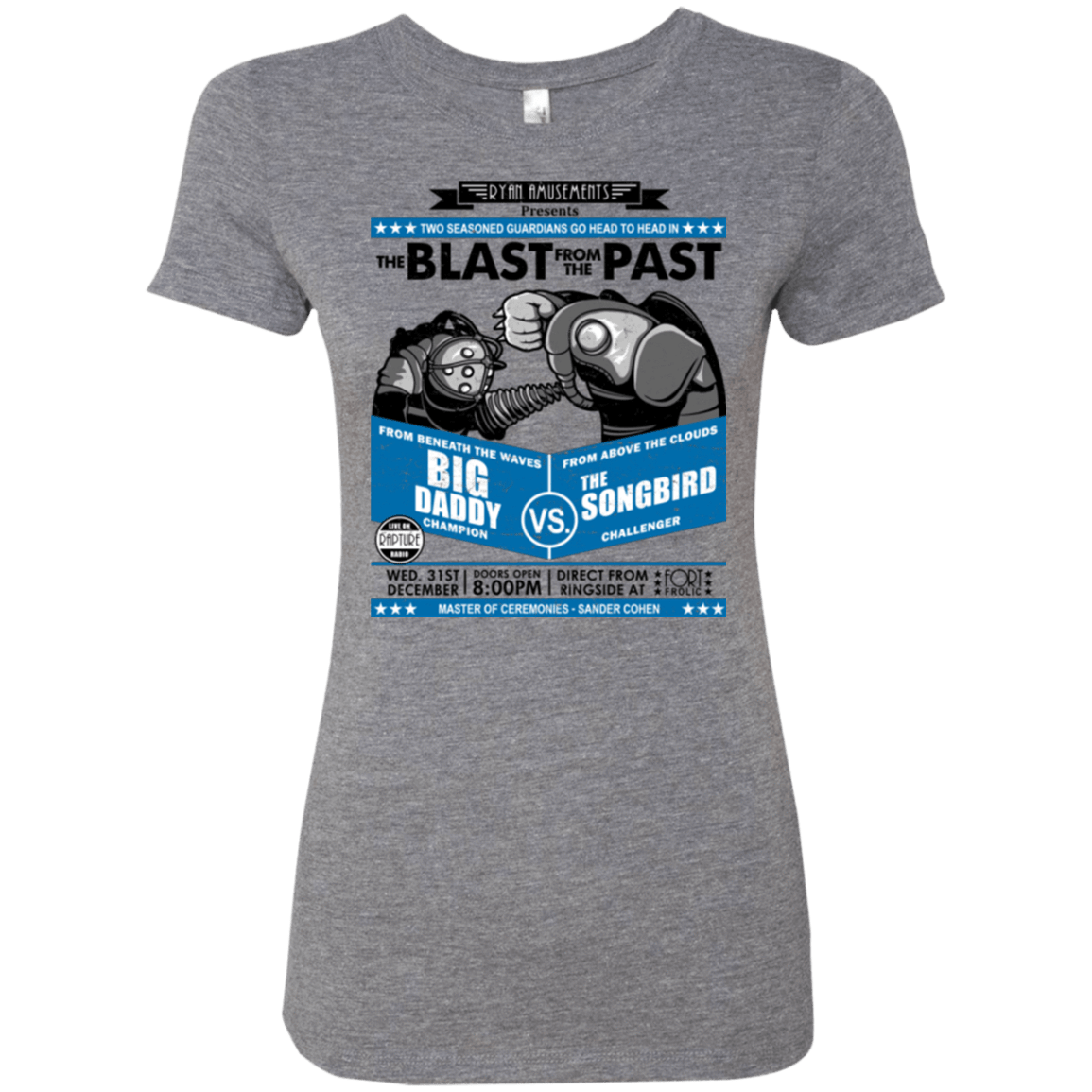 T-Shirts Premium Heather / Small THE BLAST FROM THE PAST Women's Triblend T-Shirt