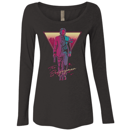 T-Shirts Vintage Black / S The Boogeyman Women's Triblend Long Sleeve Shirt