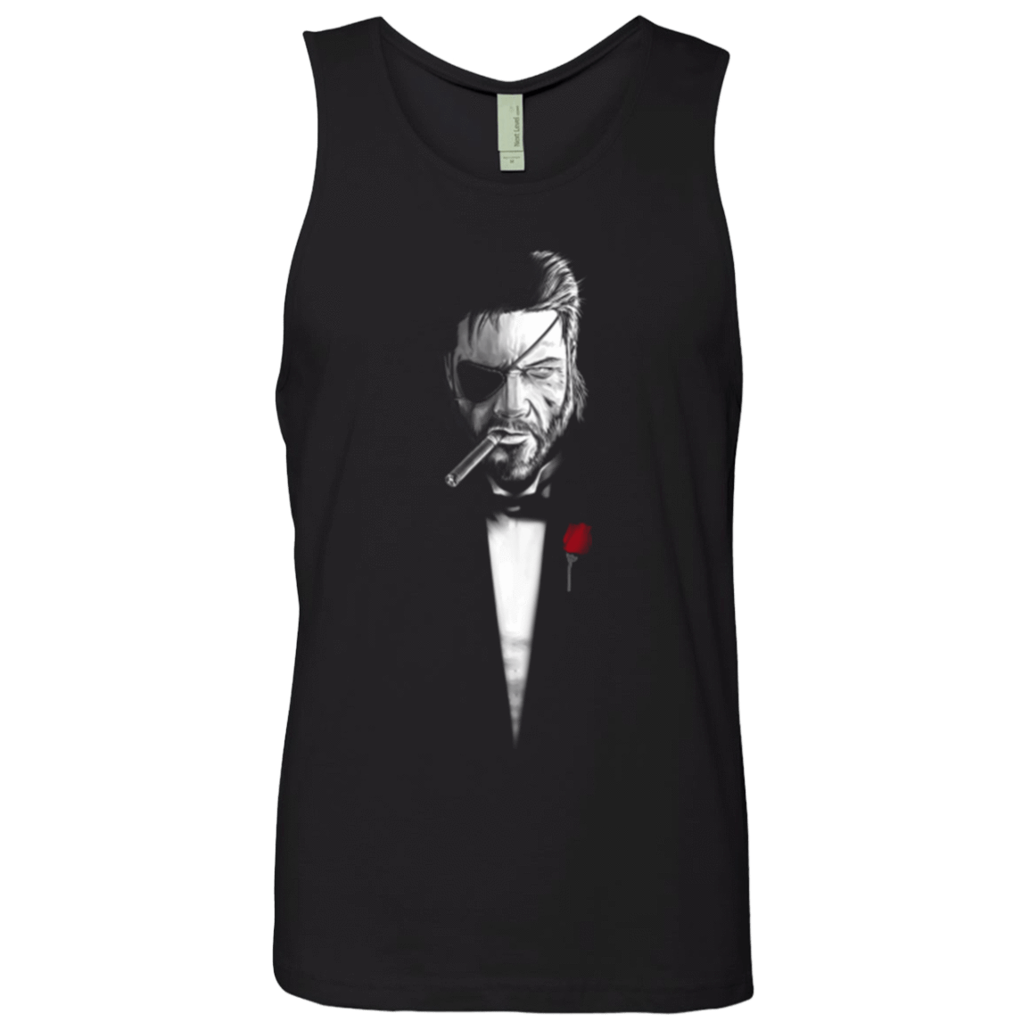 T-Shirts Black / Small The Boss father Men's Premium Tank Top