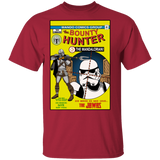 T-Shirts Cardinal / S The Bounty Hunter Comic T-Shirt